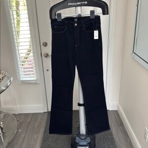 GAP Black Flare Wide Leg Jeans